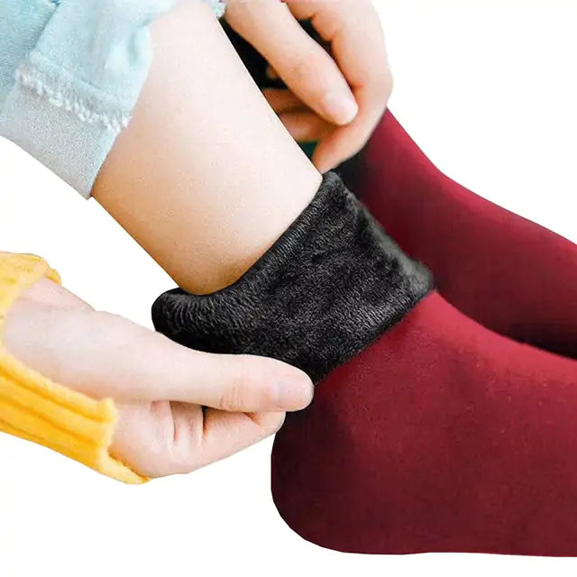 VeloursChaud - Chaussettes Thermiques de Luxe