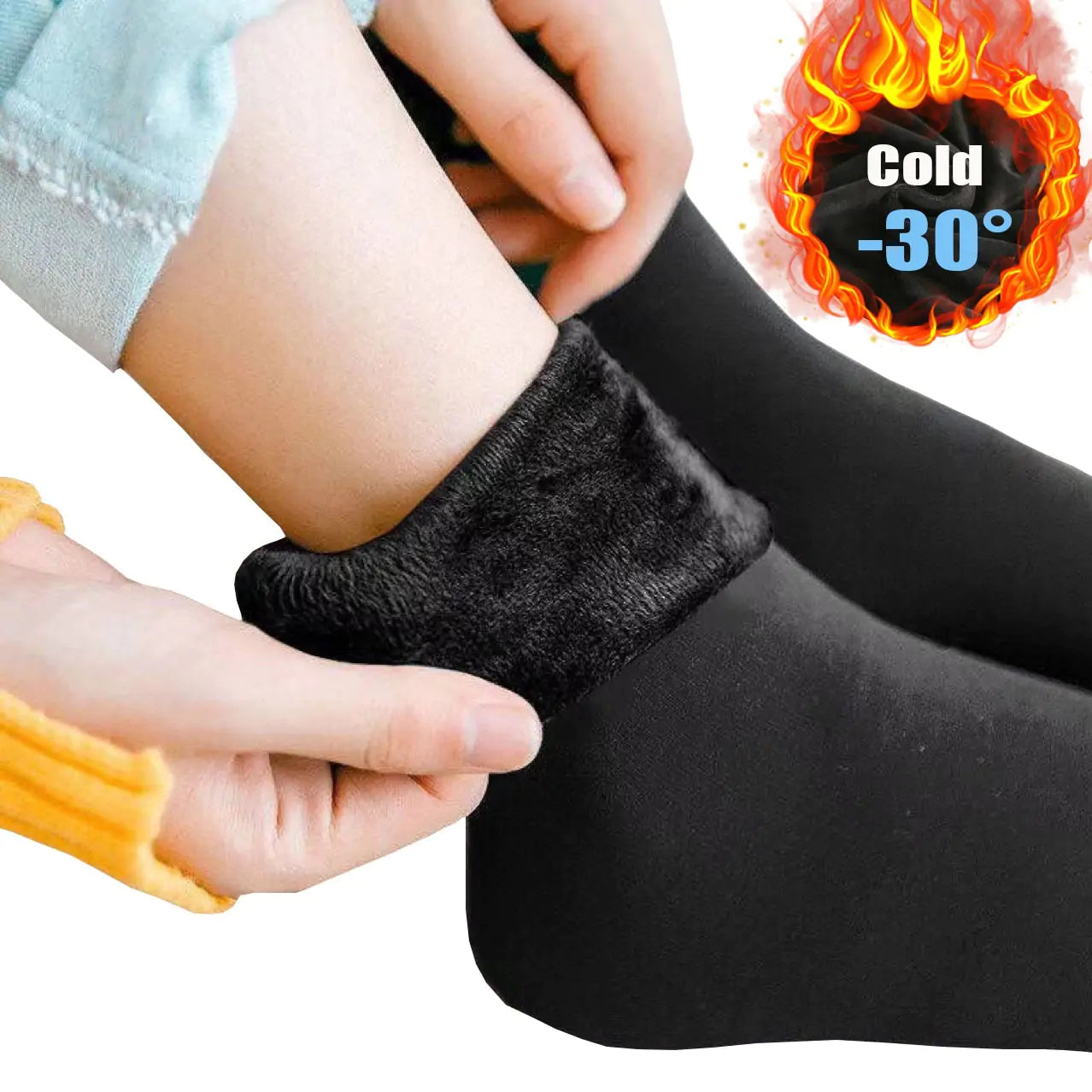 VeloursChaud - Chaussettes Thermiques de Luxe