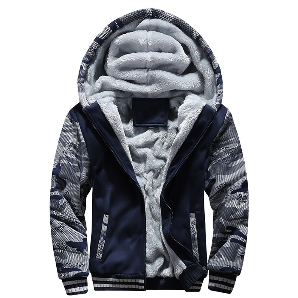 Veste à capuche en peluche