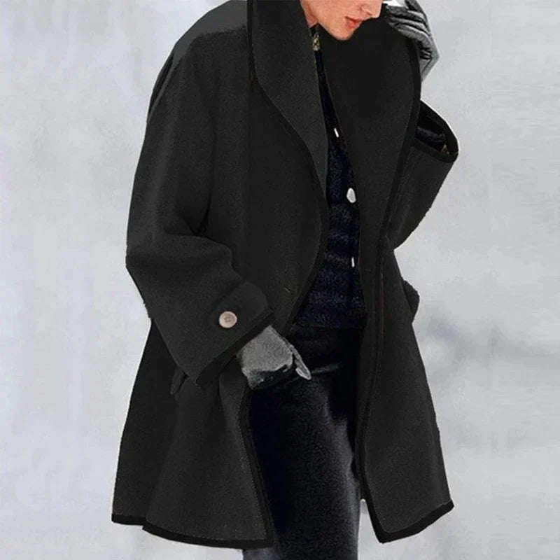 Élégance Parisienne - Trenchcoat blanc Clara pour un style intemporel
