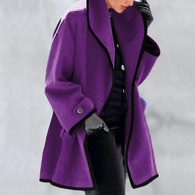 Élégance Parisienne - Trenchcoat blanc Clara pour un style intemporel
