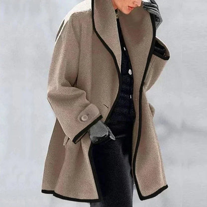 Élégance Parisienne - Trenchcoat blanc Clara pour un style intemporel