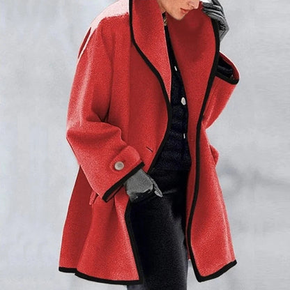 Élégance Parisienne - Trenchcoat blanc Clara pour un style intemporel