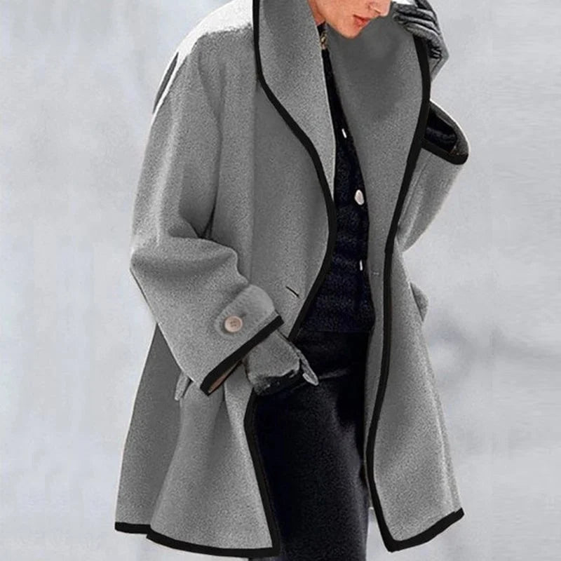 Élégance Parisienne - Trenchcoat blanc Clara pour un style intemporel